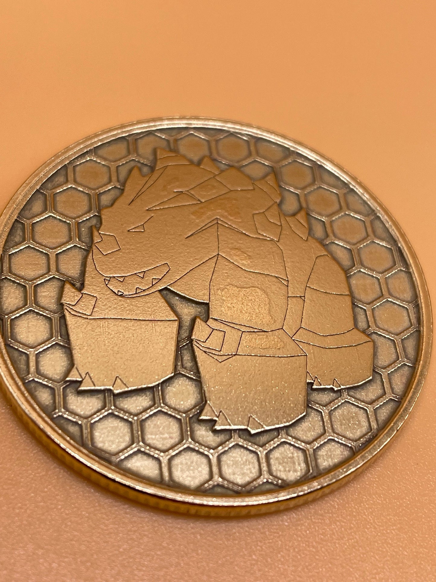 TzTok-Jad - Runescape Brass Coin of Fiery Triumph