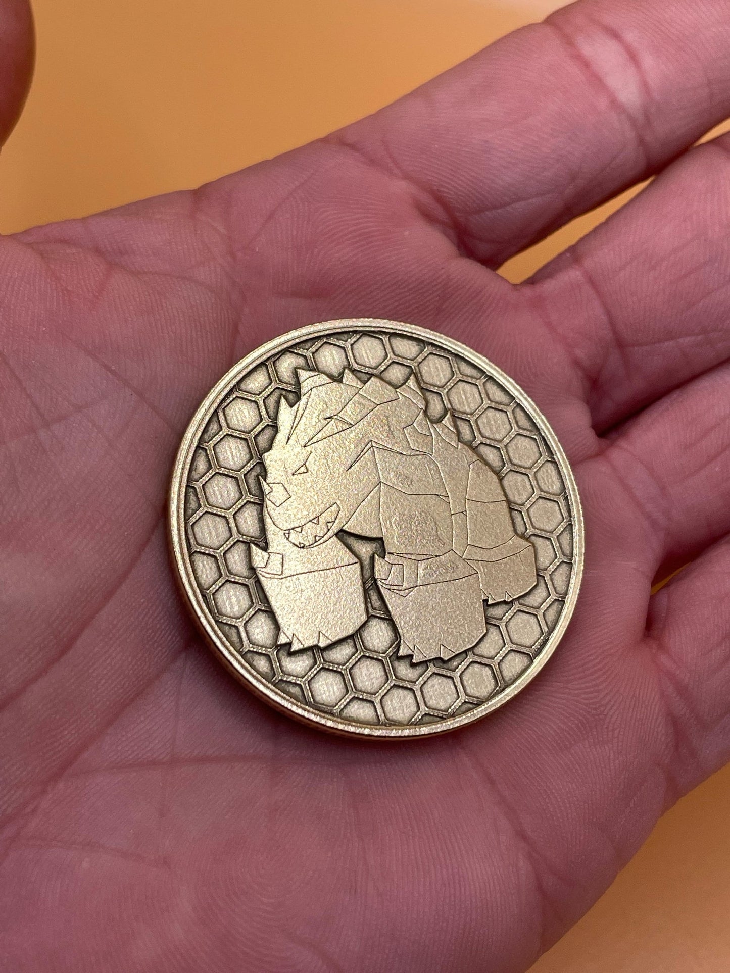 TzTok-Jad - Runescape Brass Coin of Fiery Triumph