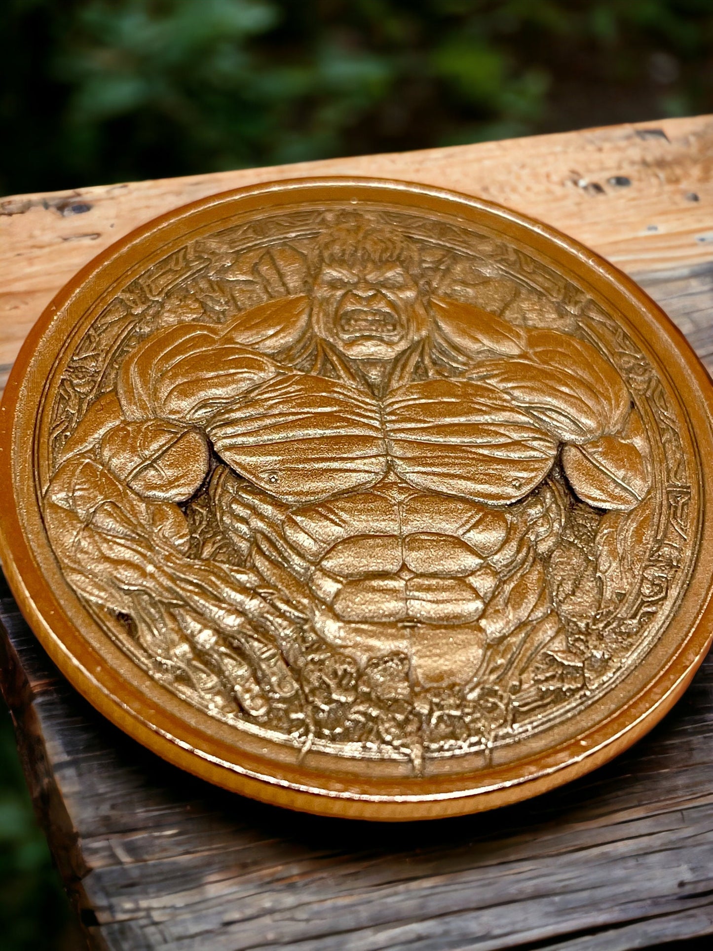 Hulk Brass Coin - Unleash the Beast