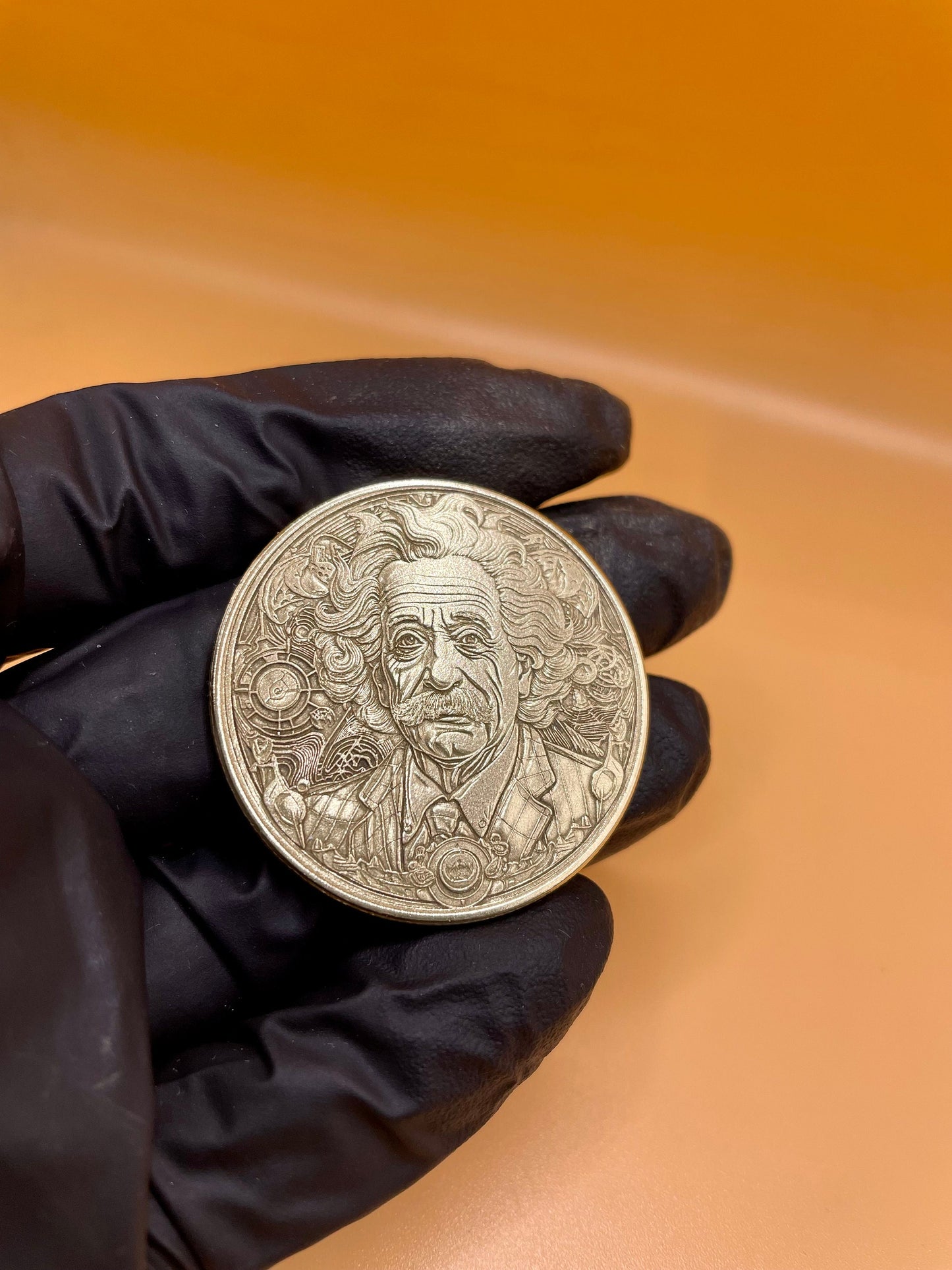 Genius Mind - Albert Einstein Brass Coin