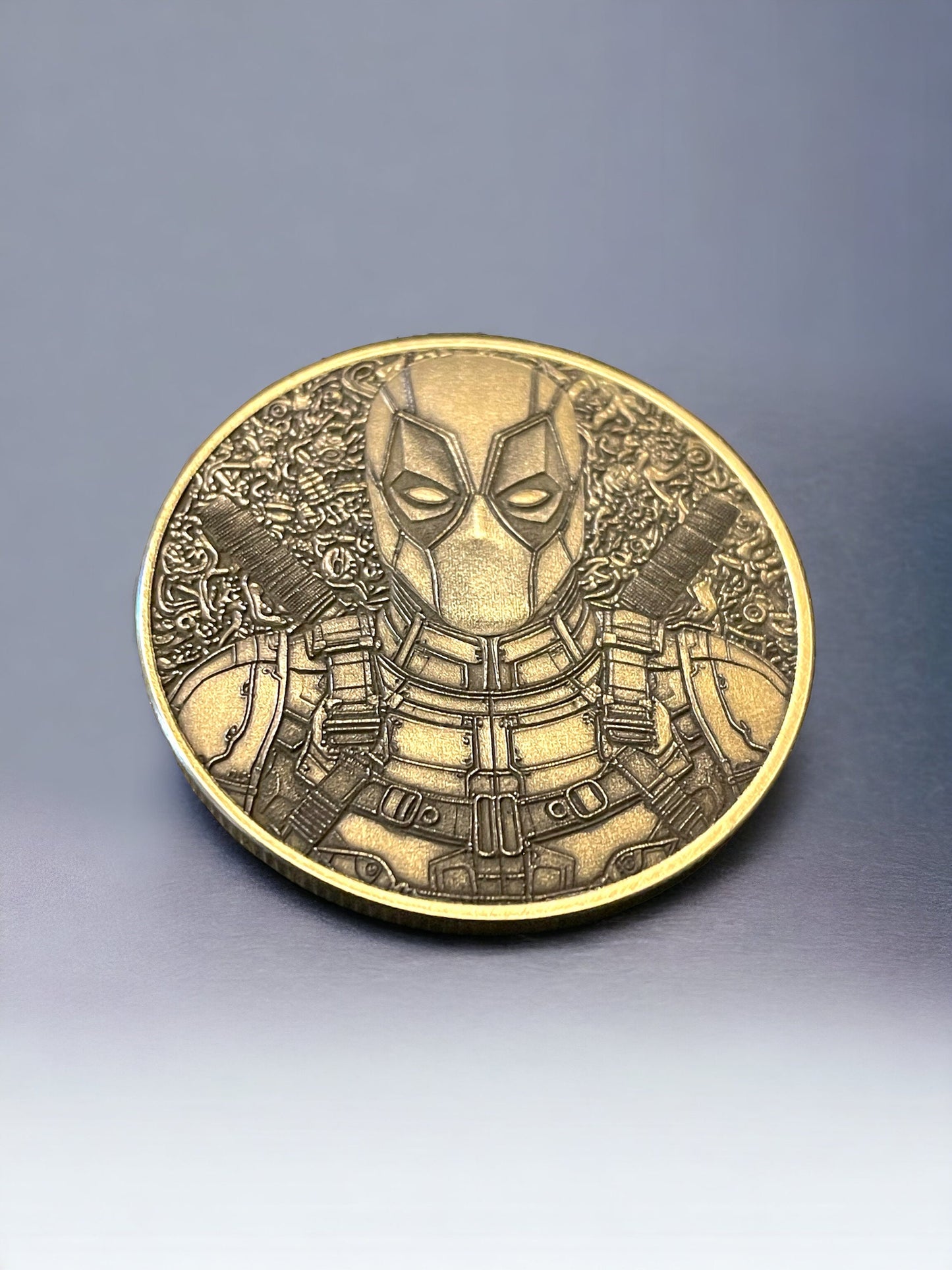 Merc with a Coin - Deadpool Brass Coin