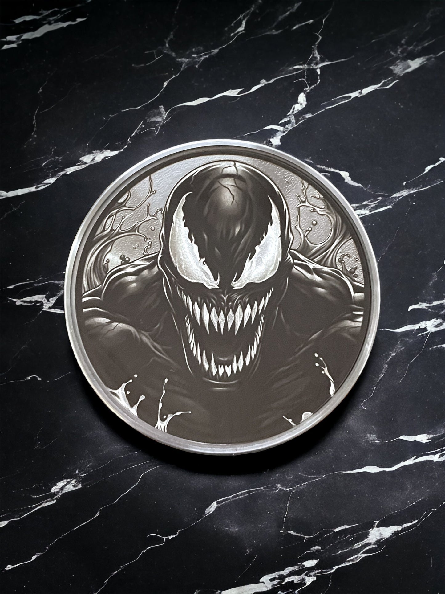Venom Unleashed - 50mm Stainless Steel Collector's Coin