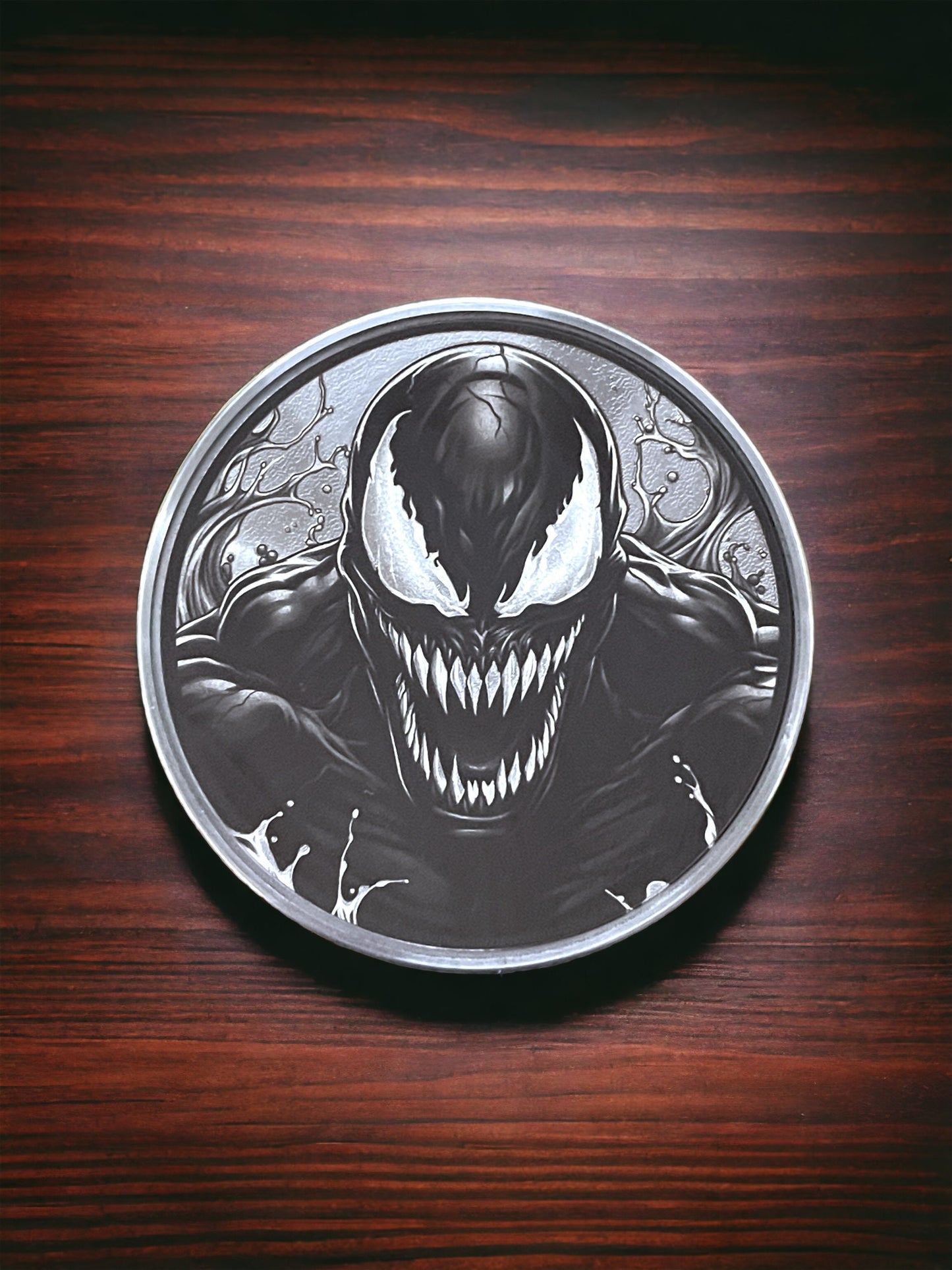 Venom Unleashed - 50mm Stainless Steel Collector's Coin