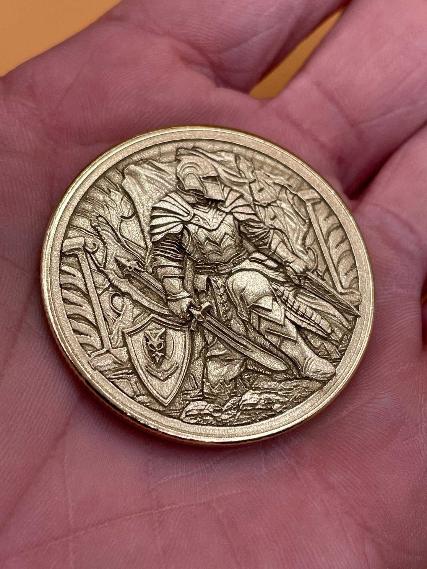 Custom Runescape inspired Brass Coin - ONLY 25 MADE!