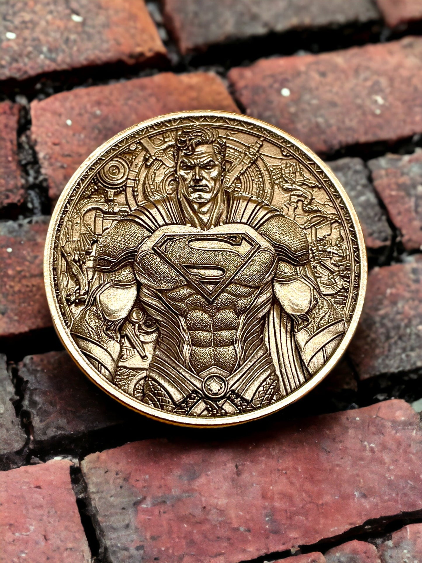 Timeless Hero - Superman Brass Coin