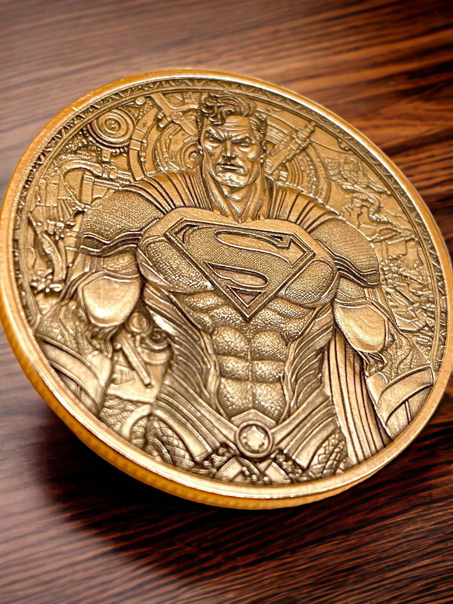 Timeless Hero - Superman Brass Coin