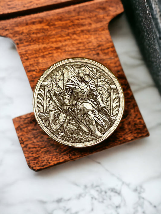Custom Runescape inspired Brass Coin - ONLY 25 MADE!