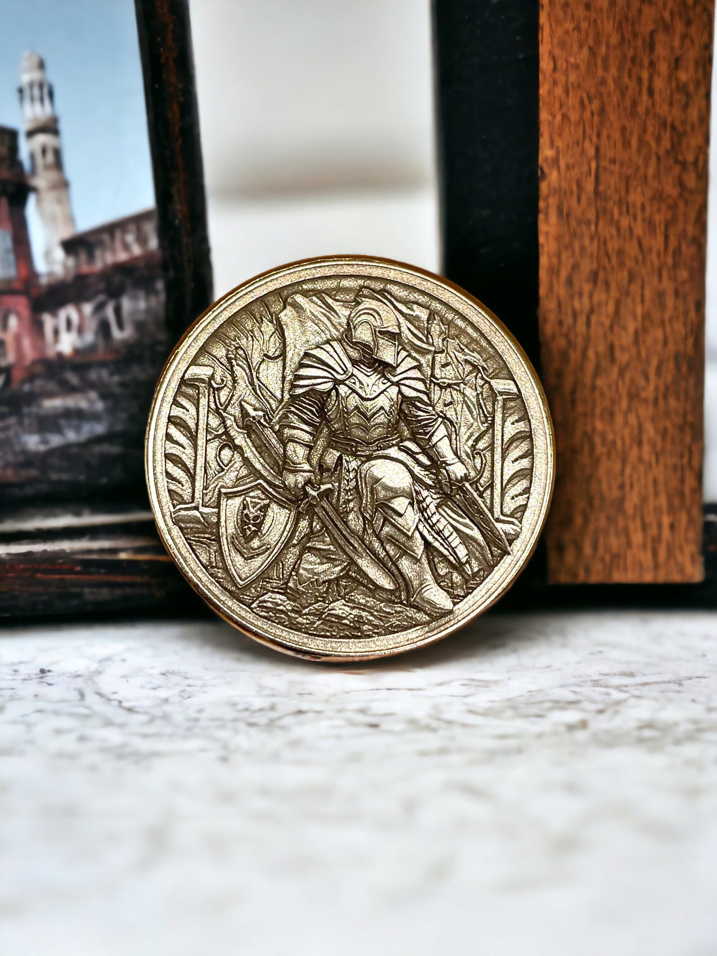 Custom Runescape inspired Brass Coin - ONLY 25 MADE!