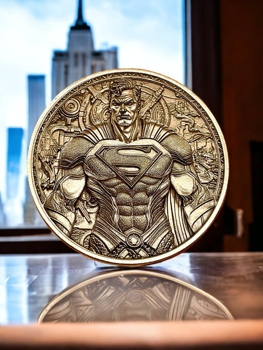 Timeless Hero - Superman Brass Coin