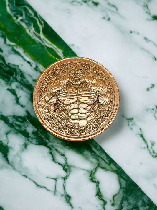 Hulk Brass Coin - Unleash the Beast