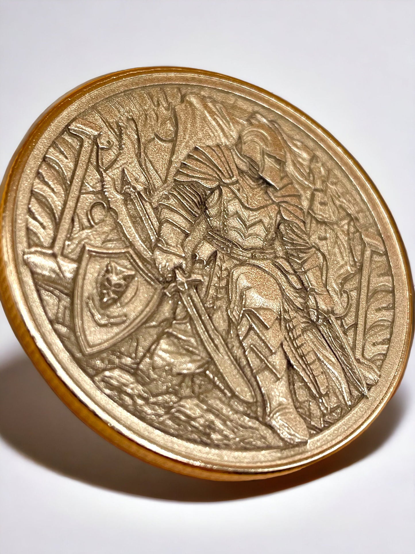 Custom Runescape inspired Brass Coin - ONLY 25 MADE!