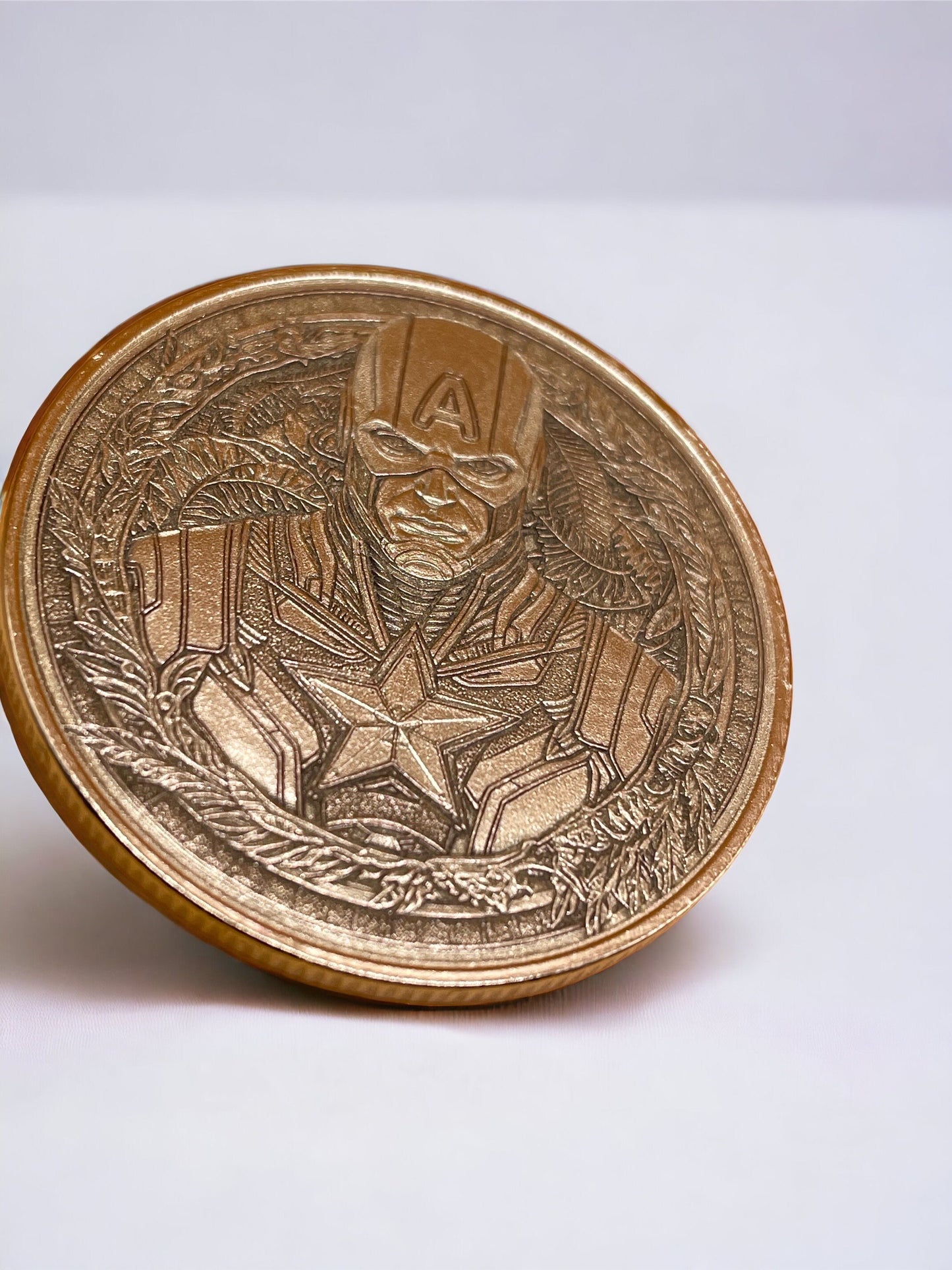 Star-Spangled Sentinel - Captain America Brass Coin