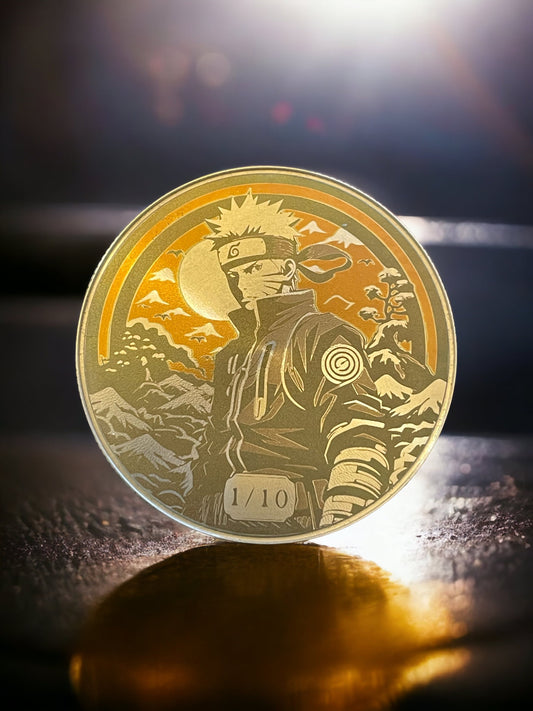 Limited Edition Naruto Stainless Steel Collector's Coin (50mm)