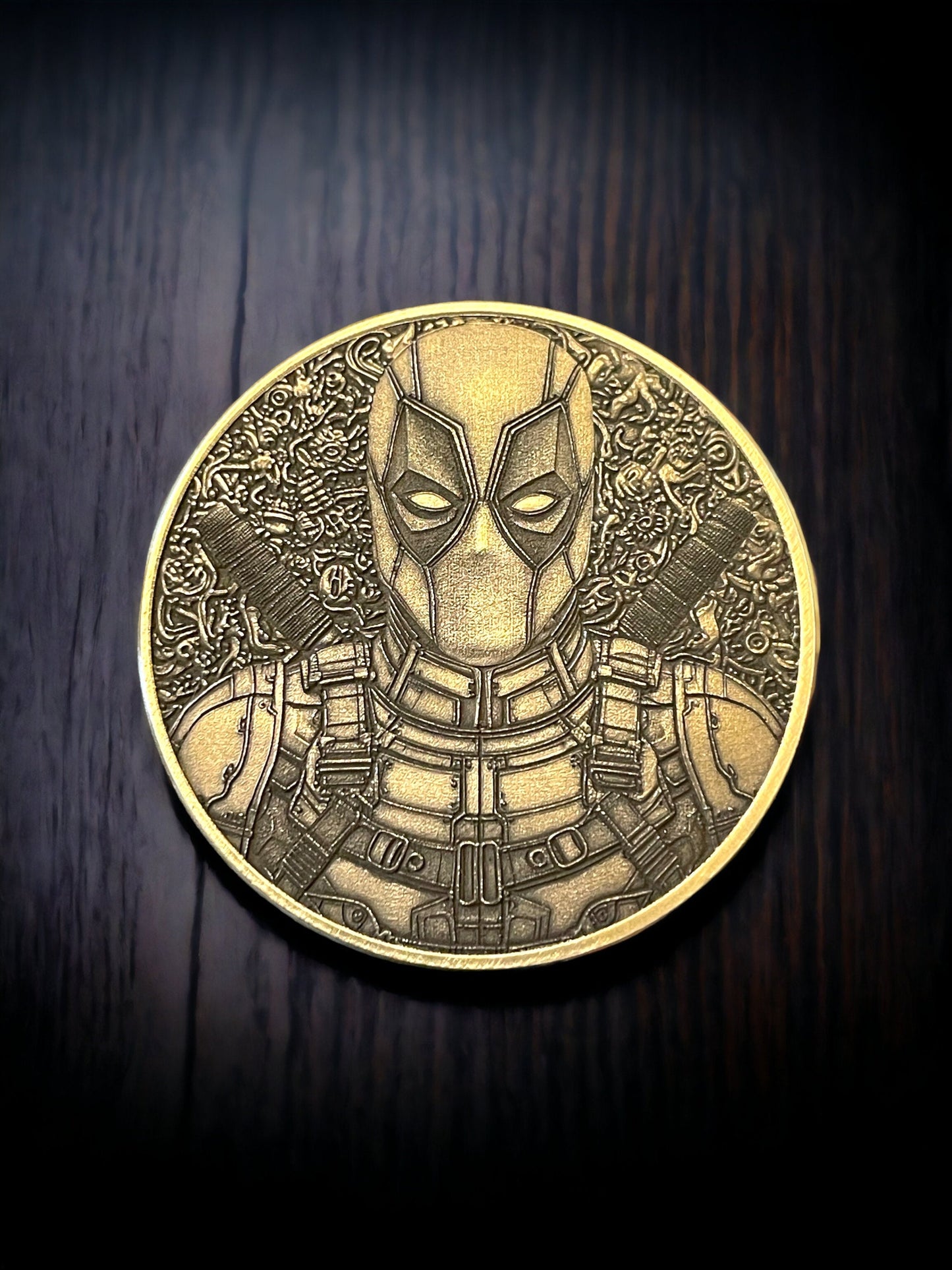 Merc with a Coin - Deadpool Brass Coin