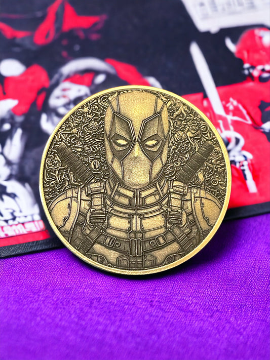 Merc with a Coin - Deadpool Brass Coin