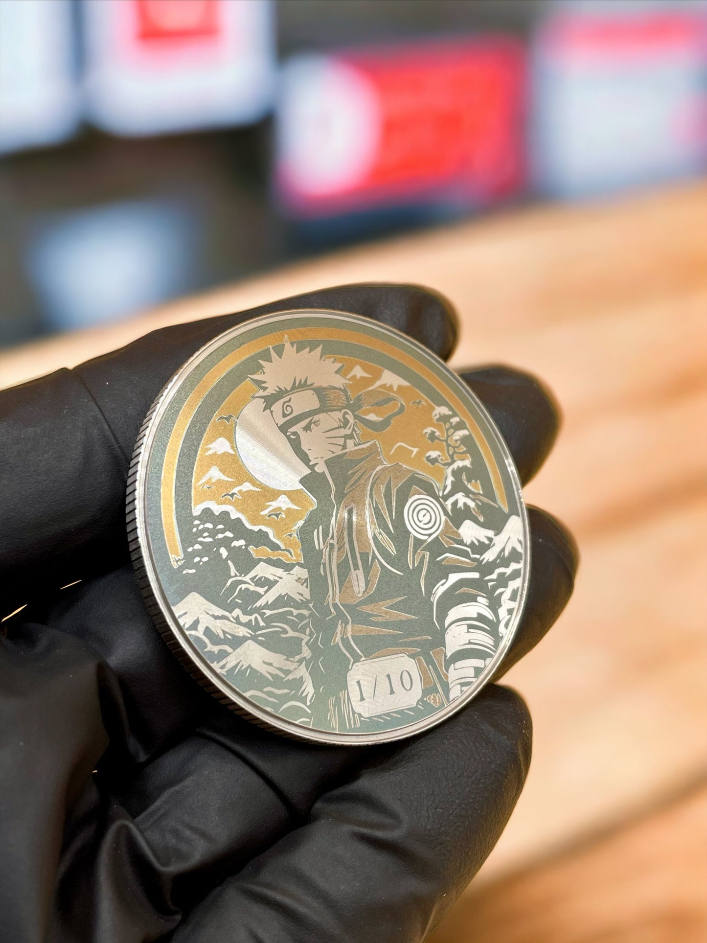 Limited Edition Naruto Stainless Steel Collector's Coin (50mm)