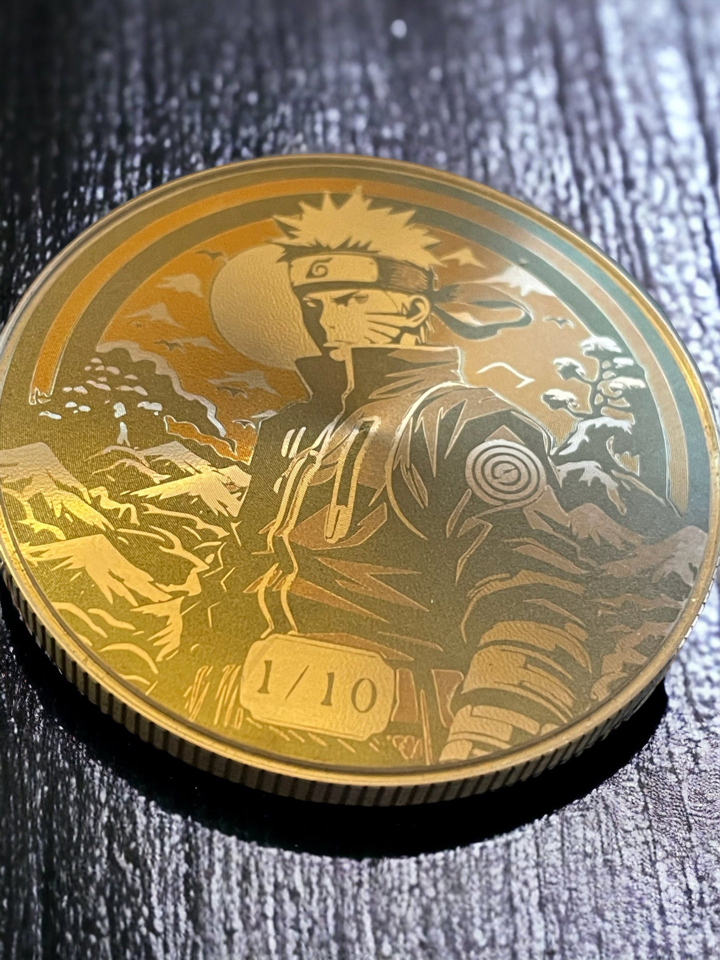 Limited Edition Naruto Stainless Steel Collector's Coin (50mm)