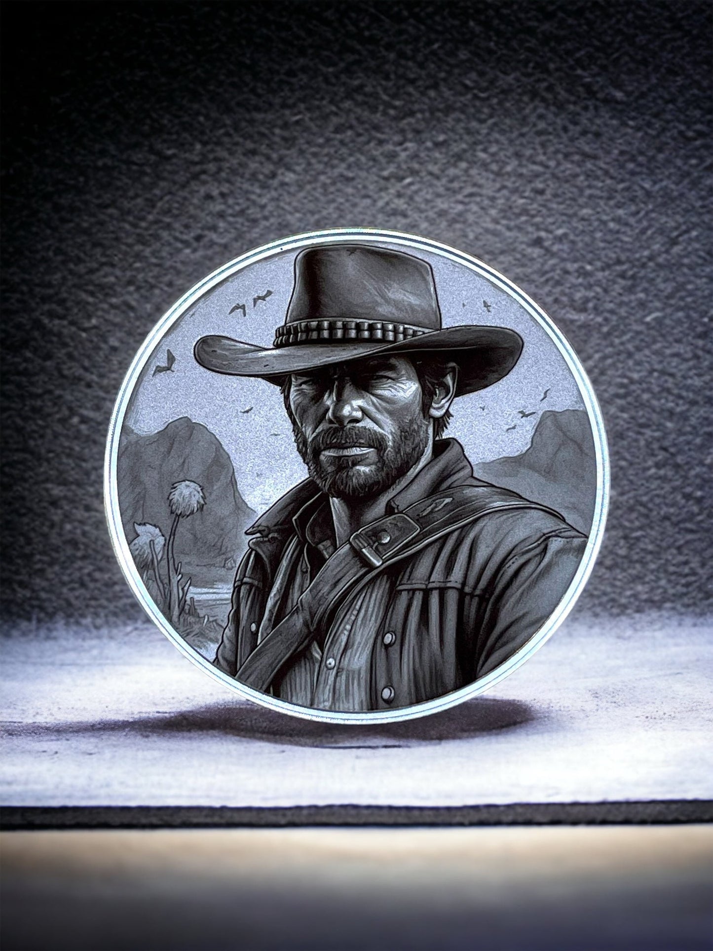 Outlaw's Legacy - 50mm Stainless Steel Arthur Morgan Coin (RDR2)