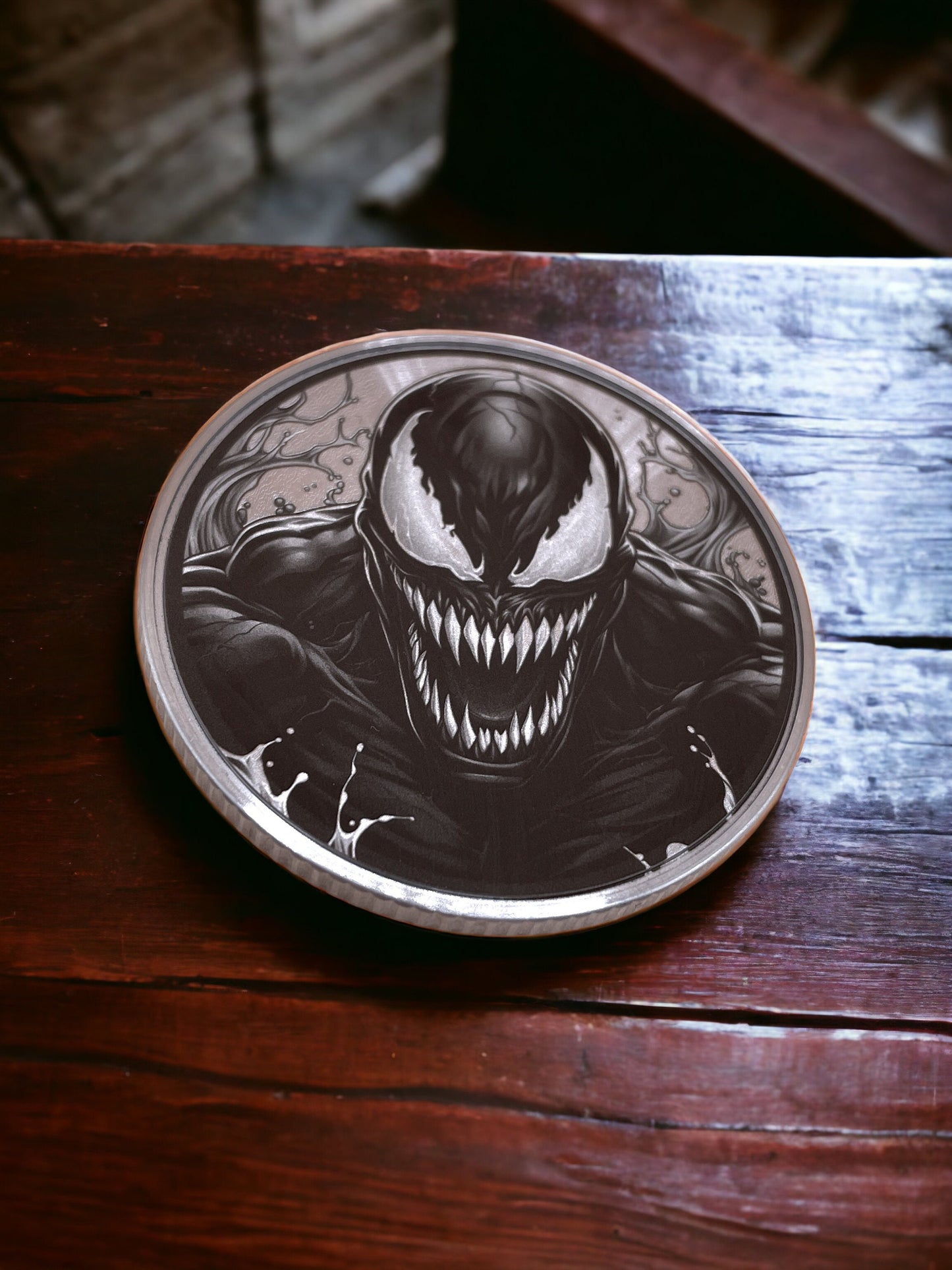 Venom Unleashed - 50mm Stainless Steel Collector's Coin